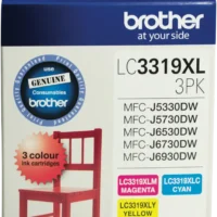Brother LC 3319XL Original Value Pack 3 INKS