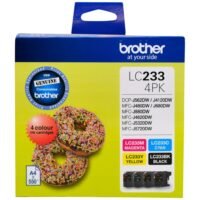 Brother LC 233 Original Value Pack 4 Inks