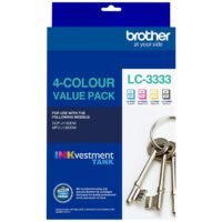 Brother LC 3333 Original Value Pack 4 INKS