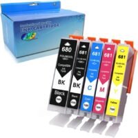 Canon PGI 680XXL and CLI 681XXL Compatible Value Pack 5 INKS